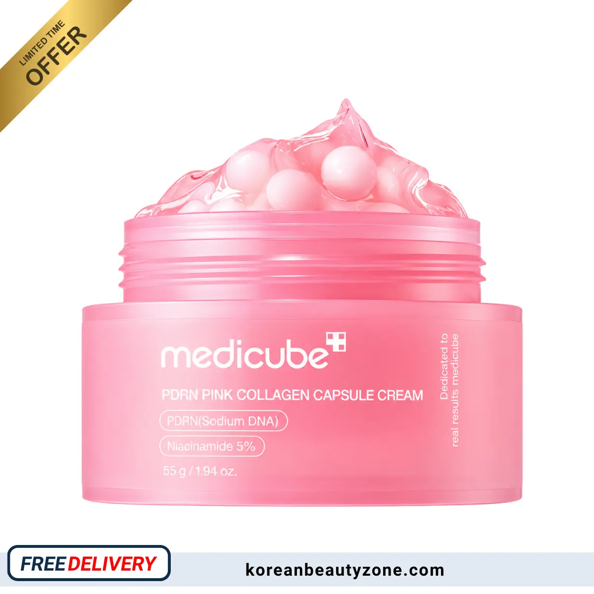 Medicube PDRN Pink Collagen Capsule Cream 55g